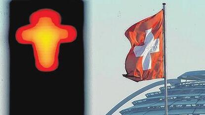 Keine Montage: So präsentiert sich die Schweizer Botschaft in Berlin