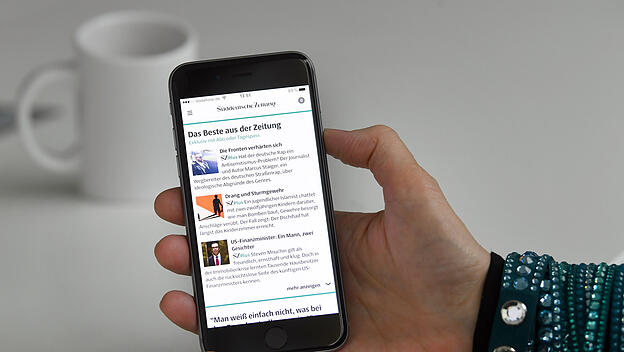 Smartphone - Süddeutsche Zeitung online lesen