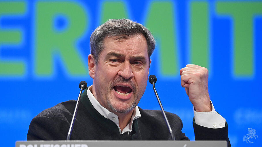 Politischer Aschermittwoch der CSU in Passau, Markus Söder