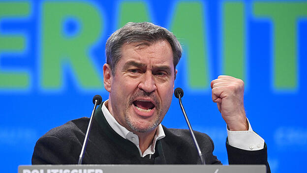 Politischer Aschermittwoch der CSU in Passau, Markus Söder