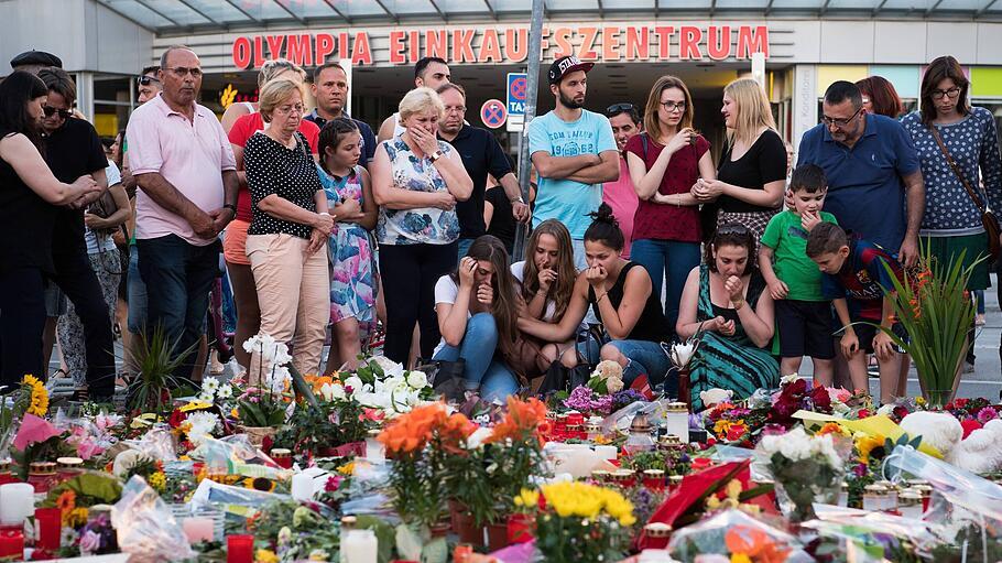 Trauer nach dem Anschlag von München 2016