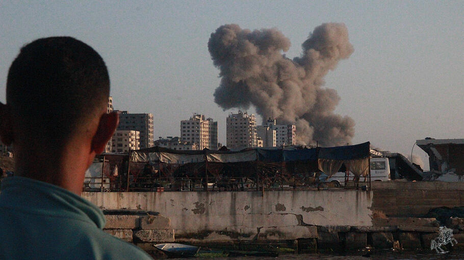 Stadt Gaza ist völlig zerstört