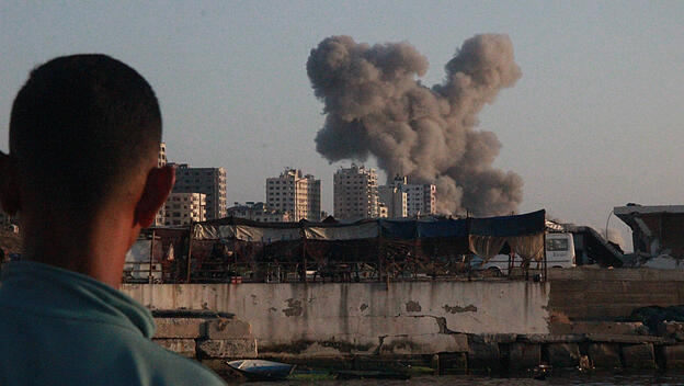 Stadt Gaza ist völlig zerstört