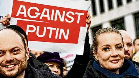 Antikriegsdemonstration der russischen Opposition in Berlin ** NUR F?R REDAKTIONELLE ZWECKE ** EDIT