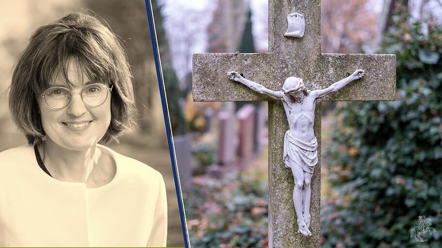 Kirchenredakteurin Einig, Christus auf dem Friedhof