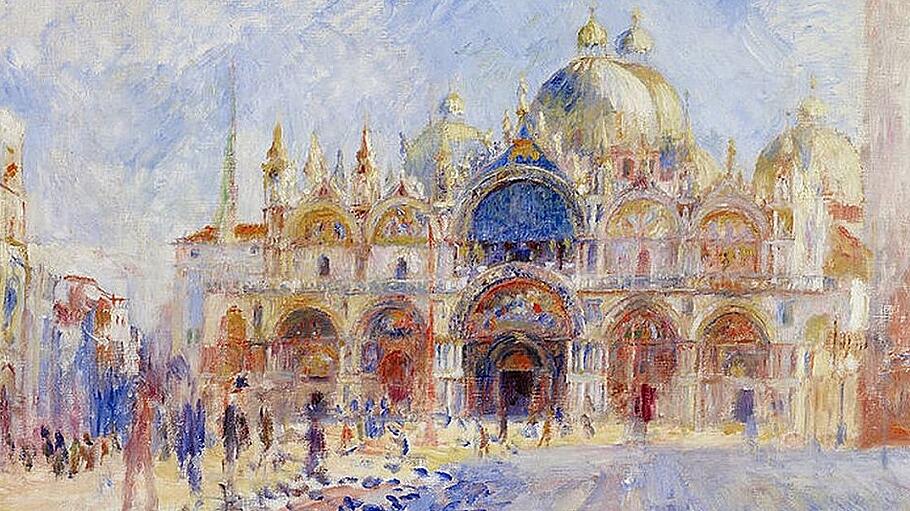 „Der Markusplatz“, Pierre-Auguste Renoir