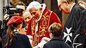 Papst Benedikt XVI. feierte das 900-jährige Jubiläum des Malteserordens