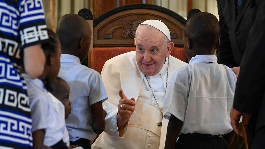 Papst Franziskus im Kongo