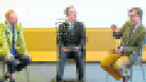 Carl-Victor Wachs, Jan Hendrik Stens und Benjamin Leven