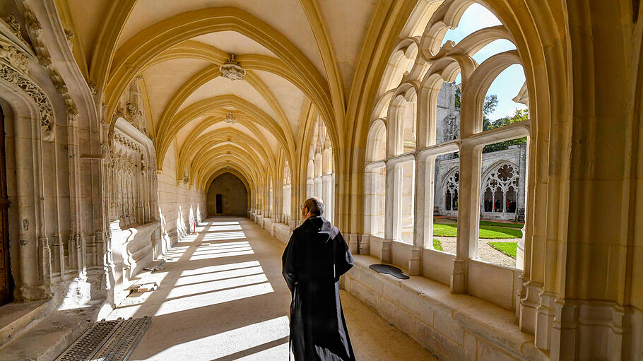 Benediktiner der Abtei Saint-Wandrille