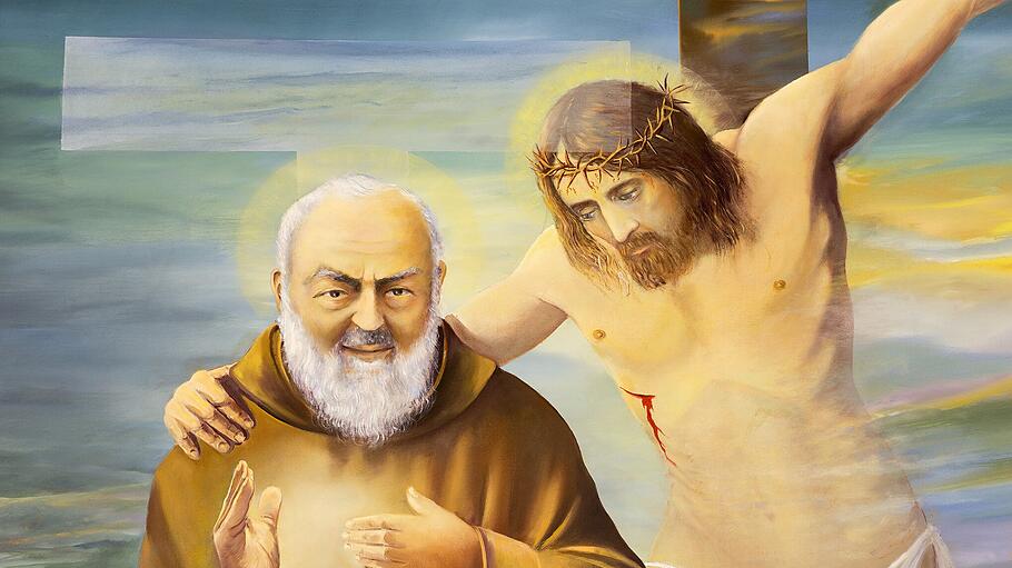 Gemälde von Pater Pio