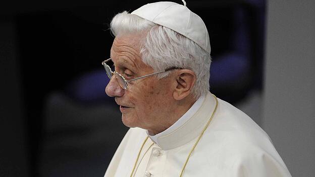 Benedikt XVI. während seiner Bundestagsrede