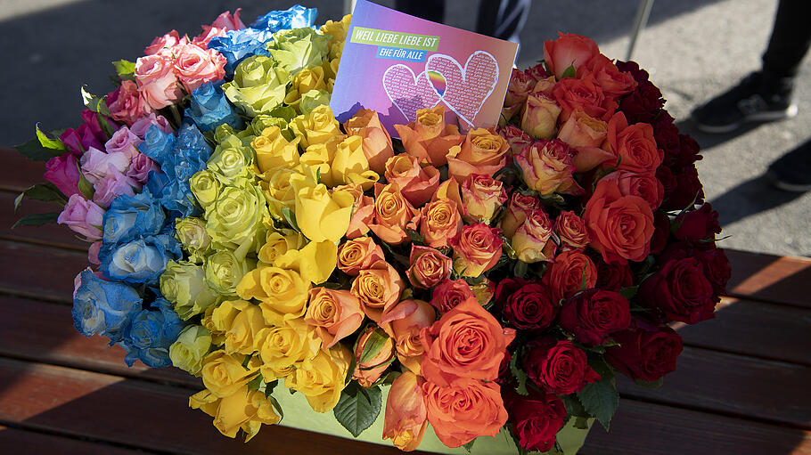 Demo für Ehe für Alle in der Schweiz