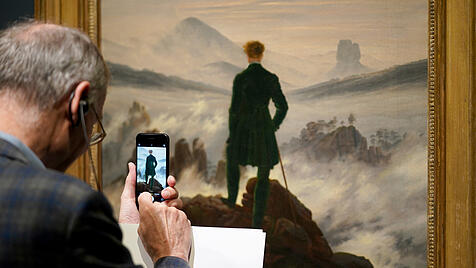 Fasziniert noch heute: Caspar David Friedrich malte den Wanderer über dem Nebelmeer. Dieses Jahr feiert Friedrich seinen 250. Geburtstag.
