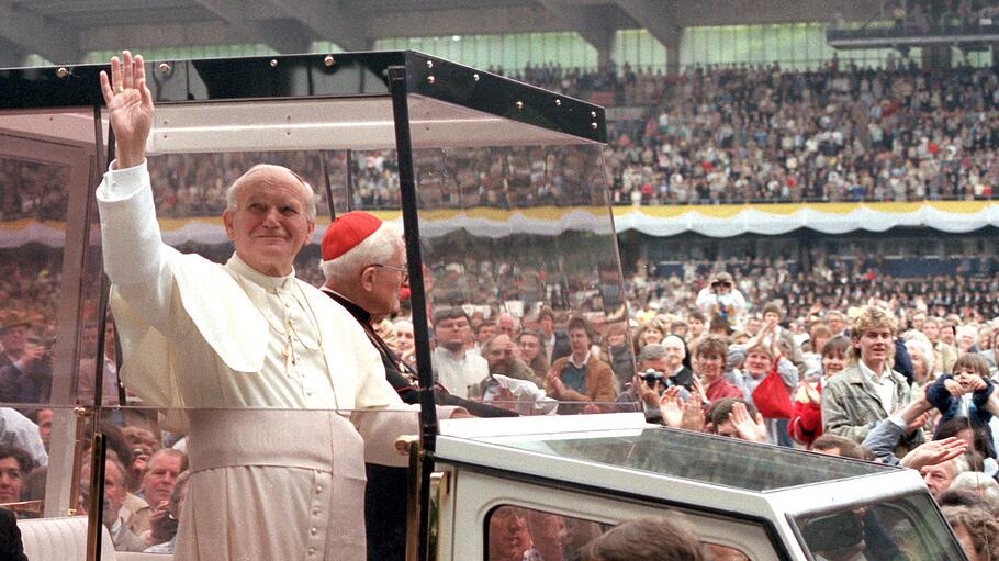 Papst Johannes Paul II. in Köln