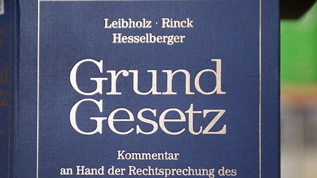 Buchumschlag des Grundgesetzes