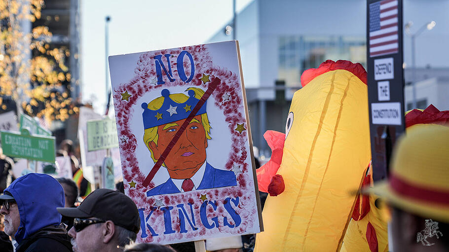 No-Kings-Proteste gegen US-Präsident Donald Trump