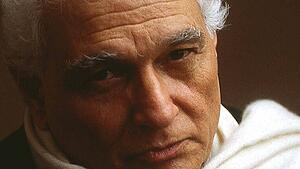 1996 Portrait of Jacques Derrida AUFNAHMEDATUM GESCHÄTZT PUBLICATIONxINxGERxSUIxAUTxHUNxONLY CEN0
