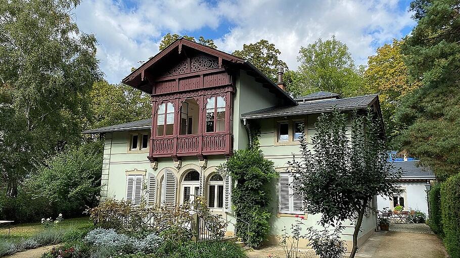 Dresdener Kraszewski-Museum - Gartenansicht