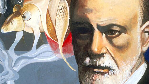 Sigmund Freud, österreichischer Psychologe und Begründer der Psycho-Analyse