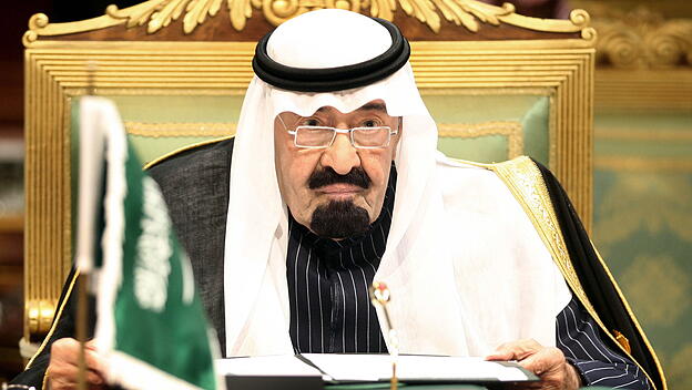 König Abdullah von Saudi-Arabien