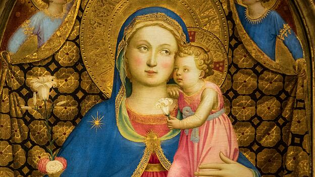 Fra Angelicos „Jungfrau der Demut“ (1433 )