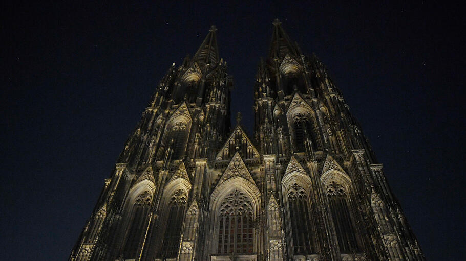 Kölner Dom bei Nacht