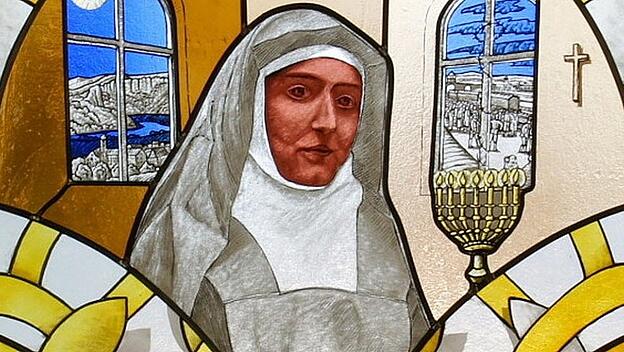 Edith Stein-Fenster in Maria Heimsuchung der katholischen Pfarrgemeinde Wadgassen