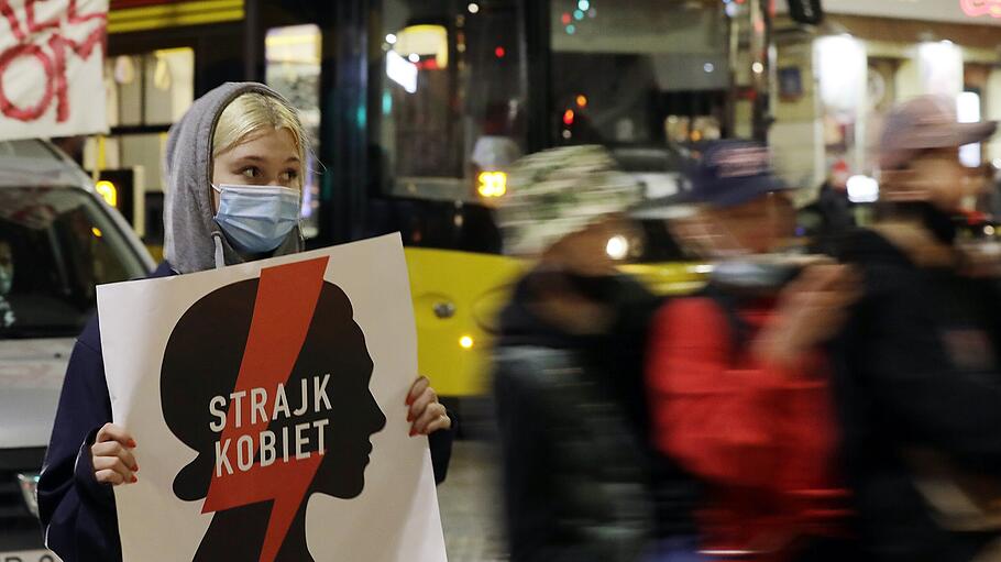 Proteste gegen Verschärfung des Abtreibungsverbots in Polen