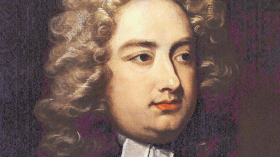 Jonathan Swift (1667 - 1745), gemalt von Charles Jervas