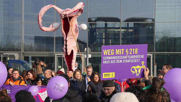 218-Demo im Regierungsviertel
