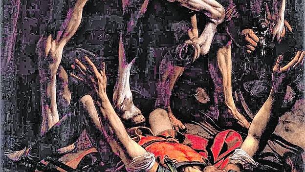 "Die Bekehrung des Paulus",  Caravaggio