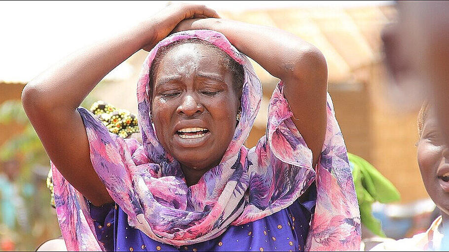 Christliches Opfer von Fulani-Gewalt