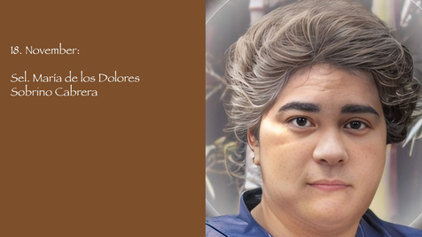 Selige Maria de los Dolores Sobrino Cabrera