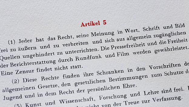 Artikel 5 GG: Meinungsfreiheit