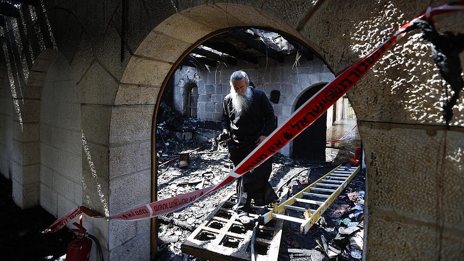 Anschlag auf Kloster in Israel