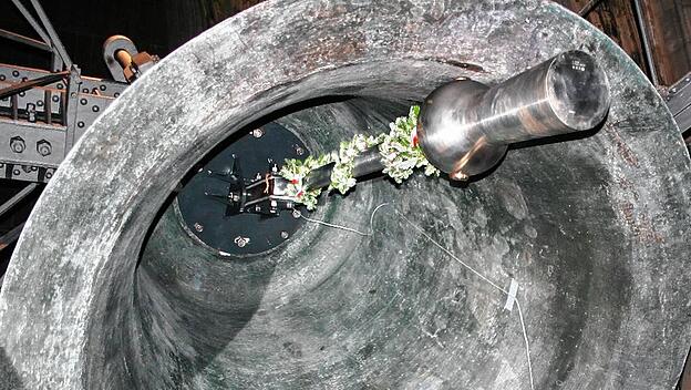 Glocke vom Turm der Peterskapelle in Luzern