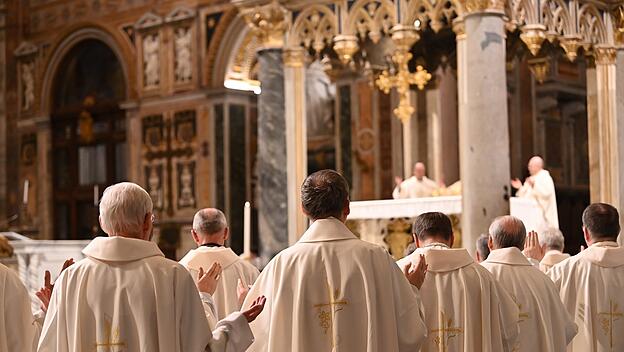 Deutsche Bischöfe feiern Messe in Rom