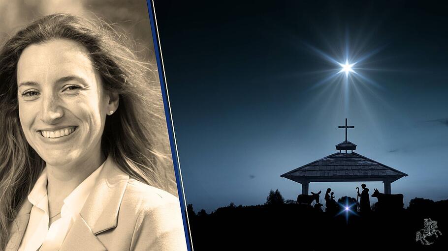 Jesuskind in der Krippe