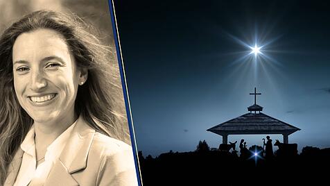 Jesuskind in der Krippe