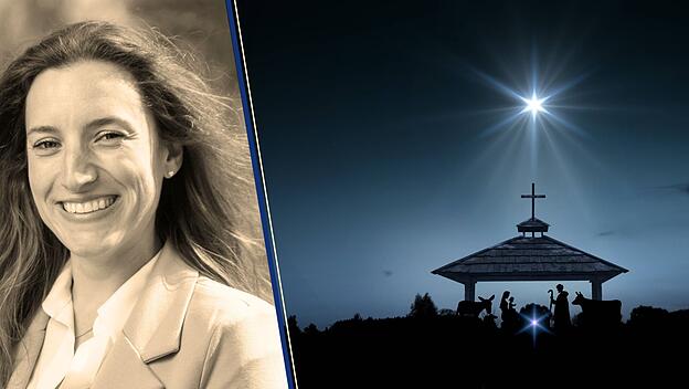 Jesuskind in der Krippe