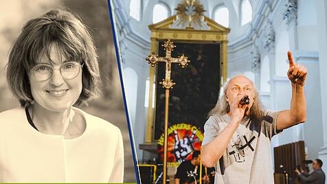 Kirchenredakteurin Regina Einig, Headbangers Church