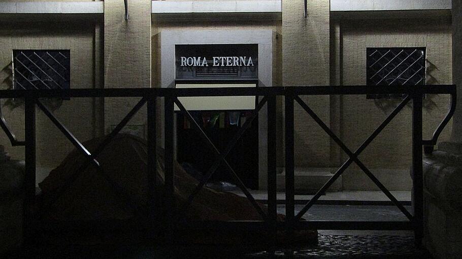 Obdachlos am Vatikan