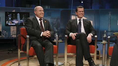 Karl-Theodor zu Guttenberg und Gregor Gysi