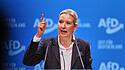 Die AfD-Co-Chefin Alice Weidel
