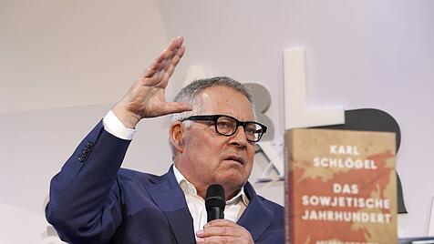 Karl Schl&ouml;gel auf der Leipziger Buchmesse 2018