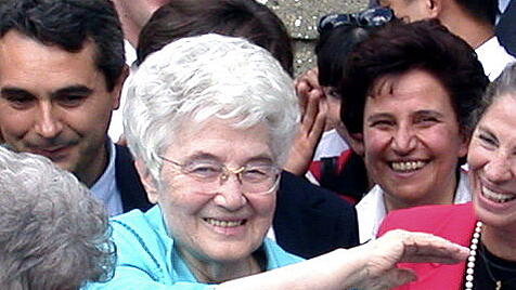Chiara Lubich, Begründerin der Fokolar-Bewegung