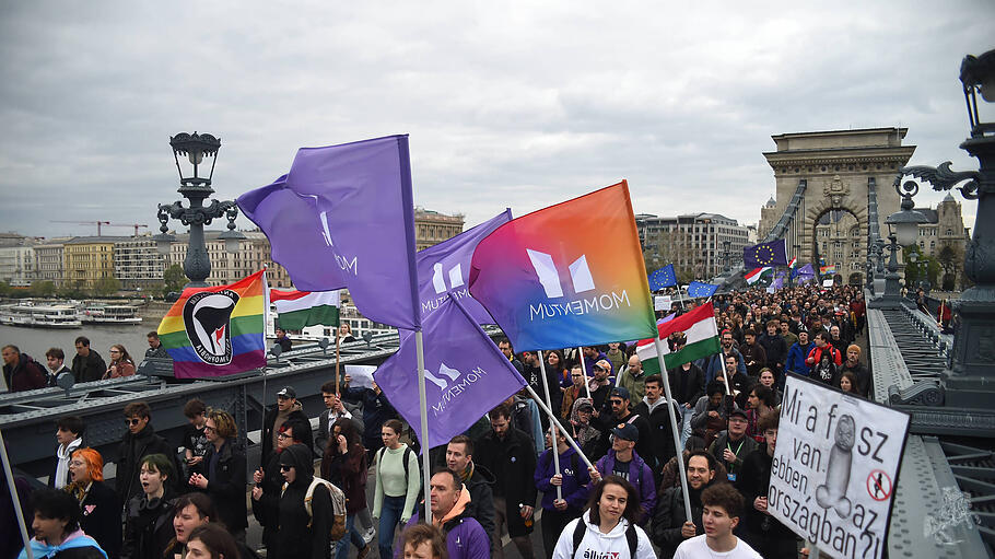 Proteste in Budapest