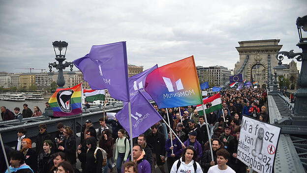 Proteste in Budapest