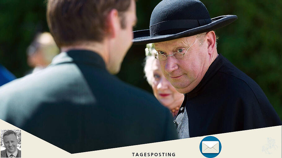 Mark Williams als "Father Brown" für die BBC auf Verbrecherjagd